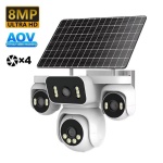 8MP AOV Multi-View Solar PTZ Camera 4-Lens – Zitt Communications