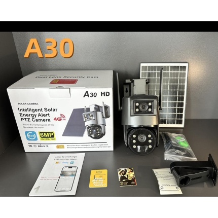 A30 HD dual lens solar PTZ camera – Zitt Communications