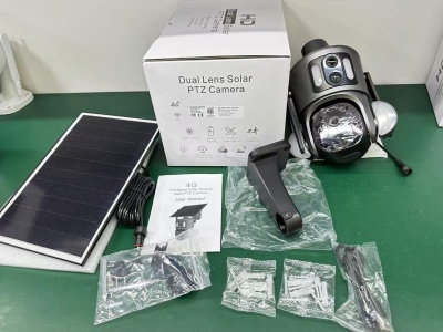 Dual Lens Solar PTZ Camera 6MP 4G – Zitt Communications