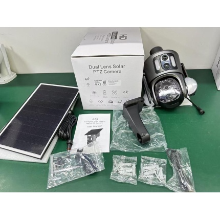 Dual Lens Solar PTZ Camera 6MP 4G – Zitt Communications